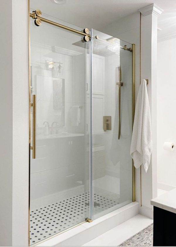 Cabine de douche Verona (noir ou doré) – Image 4